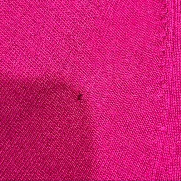 Boden Sweater Pink Short Sleeve Merino Wool Ruffle Size 10 - Picture 13 of 13